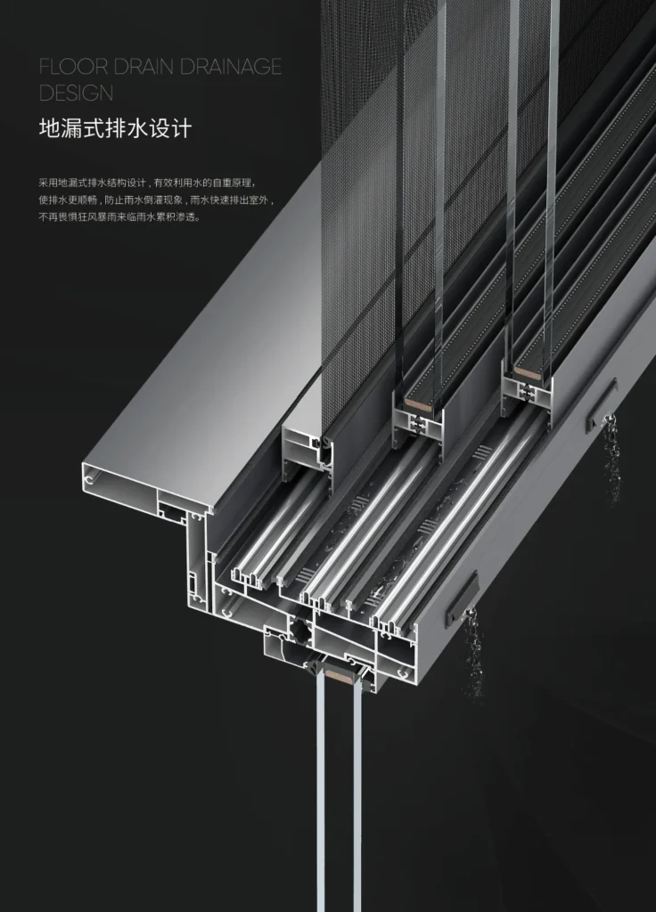 thermo-break sliding window