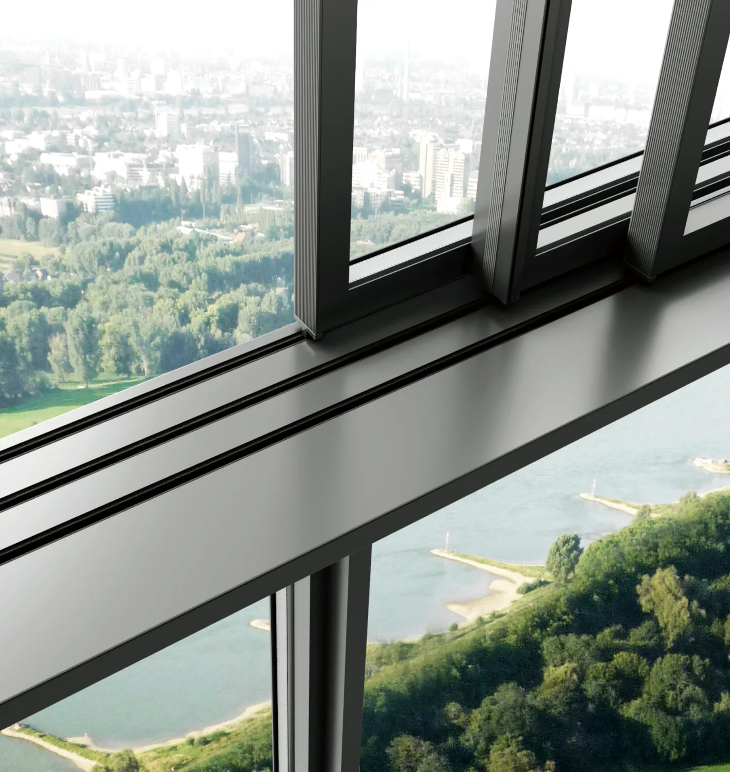 thermo-break sliding window