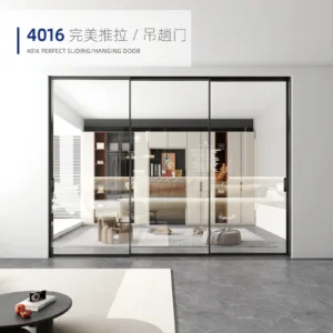 sliding hanging door