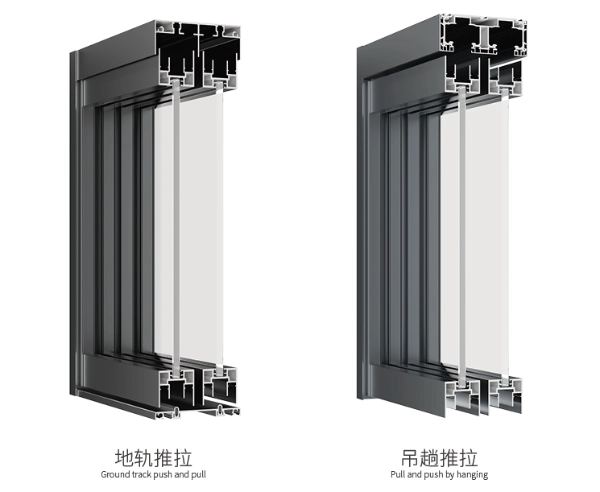 sliding hanging door