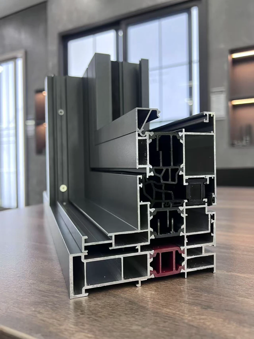 thermal break aluminum window frame structure